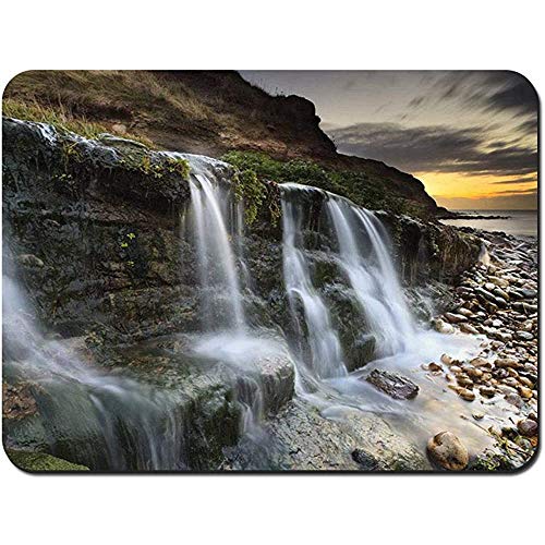 Alfombrilla ratón Jurassic Coast Waterfall Dorset