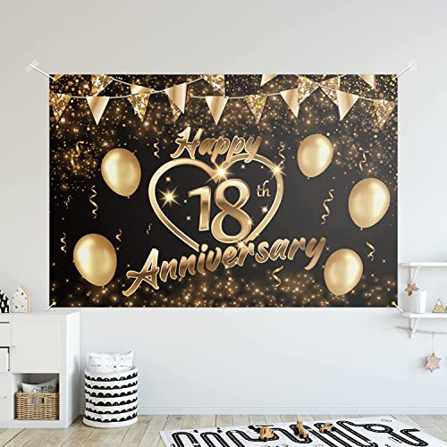 Fondo Fotográfico 18th Anniversary 47.2 x 70.9 pulg miniatura 4