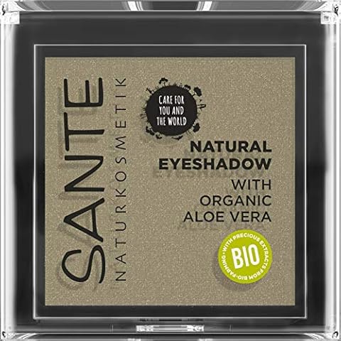 SANTE Naturkosmetik Natural Eyeshadow 04 Tawny Taupe, Lidschatten Matte Farbnuance Cover