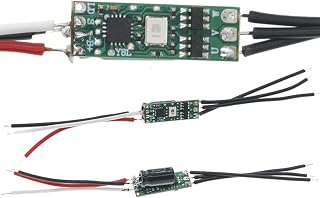 Fangxuee Placa Controladora de Motor Sin Escobillas BLDC Mini, 1S CC, 3 V-6 V, 3,7 V, 3,5 A, Regulador Eléctrico para Motor Sin Escobillas, Color Verde