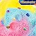 10 Pack Galaxy Bath Bombs for Kids with Surprise Toys Inside Organic Bubble Bath Bombs with Solar System Gemstones Easter Christmas Birthday Gift for Kids Boys Girls