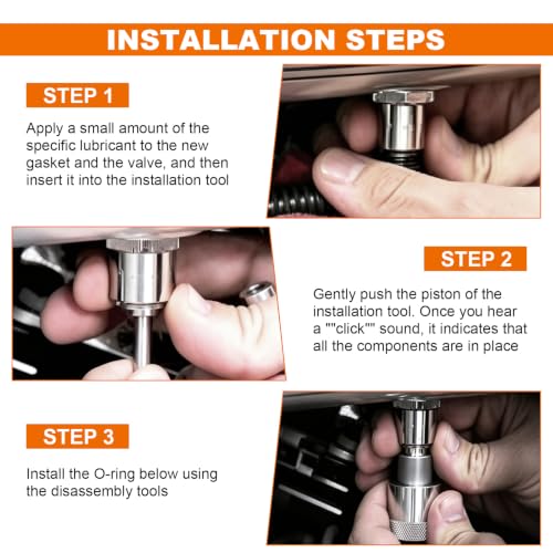RADHLBNIU MC400 MC300 Fuel Check Valve Repair Tool Kit Compatible with Harley Davidson EFI Fuel System 2001-2025 by RADHLBNIU - Image 6