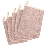 Haute Qualité Gants de Toilette: Ces gants doux pour le visage sont fabriqués en microfibre, c'est ultra doux et agréable pour se laver, texture douce et forte absorption d'eau. Nos gants de toilette réutilisables Il peut remplacer les gant toilette jetable, gant de toilette jetable. Optez pour le confort avec nos gants de toilette coton. Doux, hypoallergéniques et parfaits pour les peaux sensibles, même pour les toilettes enfant!