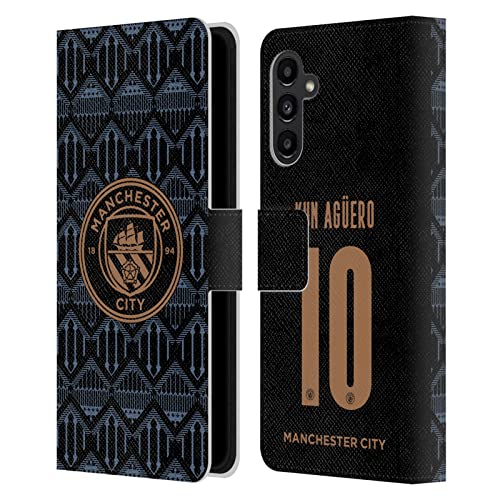 Étui Manchester City Samsung Galaxy A13 5G housse cuir Sergio Agüero