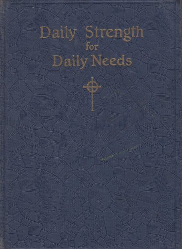 Daily Strength for Daily Needs B000LCBNUI Book Cover