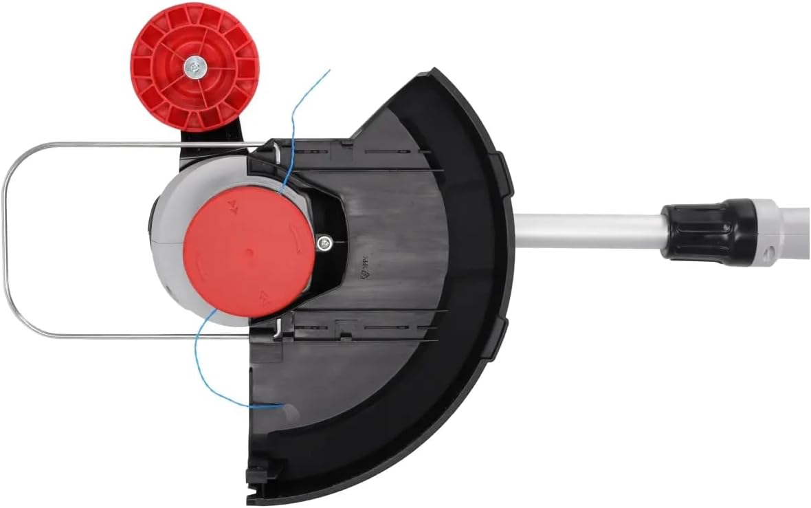 Electric Lawn Trimmer, Strong 550 W 10,000 RPM in Cardboard Packaging, Cutting Diameter 30 cm, Ergonomic Lightweight 2.1 kg, Adjustable and Comfortable Handle