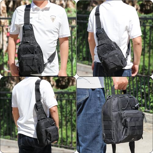 Sac de randonnée EDC 6 L étanche idéal pour les voyages et le sport