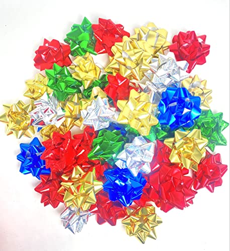 Gov Holiday Premium Gift Wrapping Christmas Bows Large And Medium Sized Peel And Stick (48 Bows) Colors Are Random thumb #4