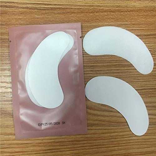 Buy Homely 100pairs Disposable Eye Pads Lash Paper Patches Hydrogel Eye