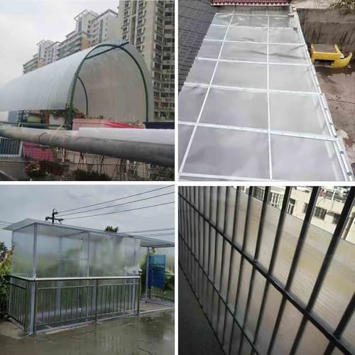 Techos de policarbonato para cobertizos y zonas de jardín con panel de 0,8 mm 3
