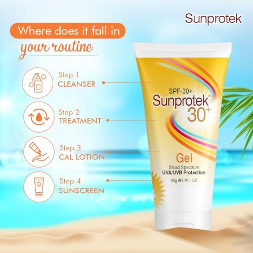 Image of Salve Sunprotek Matte Look Sunscreen SPF30 PA+++ For Oily or Acne prone skin, Paraben & Sulphate free For Women And Men - 50gm (Pack of 3)