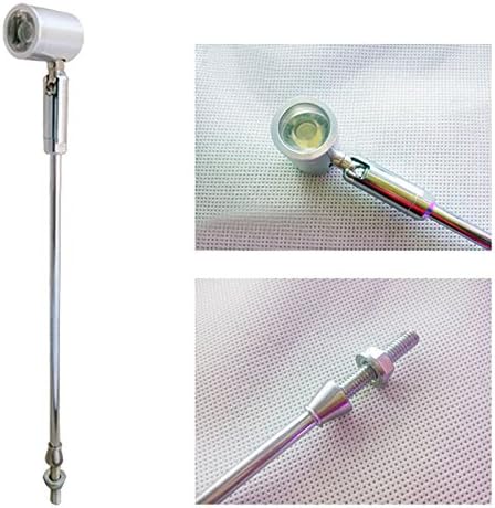 1W 30cm LED Pole Light Fixture Spot Post Lamp Bulb High Power Silver Shell