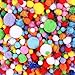 HEHALI 1000pcs Pom Poms Craft Making Assorted Sizes & Colors, Creative Craft DIY Material