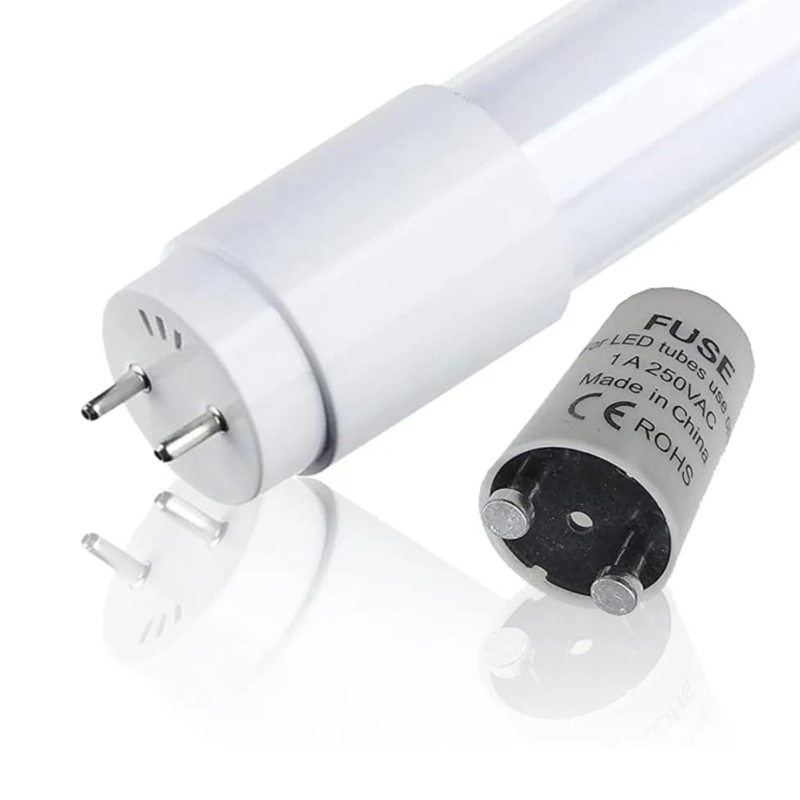 Tube LED T8 G13 – Neon LED 150cm/ 22W - (4 Unité (Lot de 1) Blanc Froid, 6000K), 2860 lm, 130 lm/W, Connexion Latérale, IP20, Durée de Vie 40