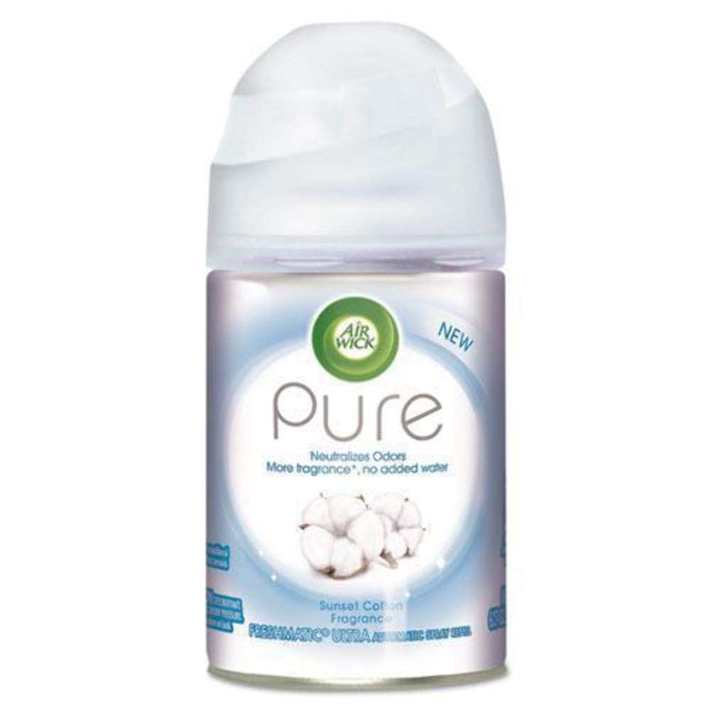 Air Wick Pure Freshmatic Refill Automatic Spray, Sunset Cotton, Air Freshener, 6.17 oz