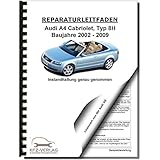 audi werkstatt konstanz  Audi A4 Cabriolet 2002-2009 Instandhaltung Inspektion Wartung Reparaturanleitung