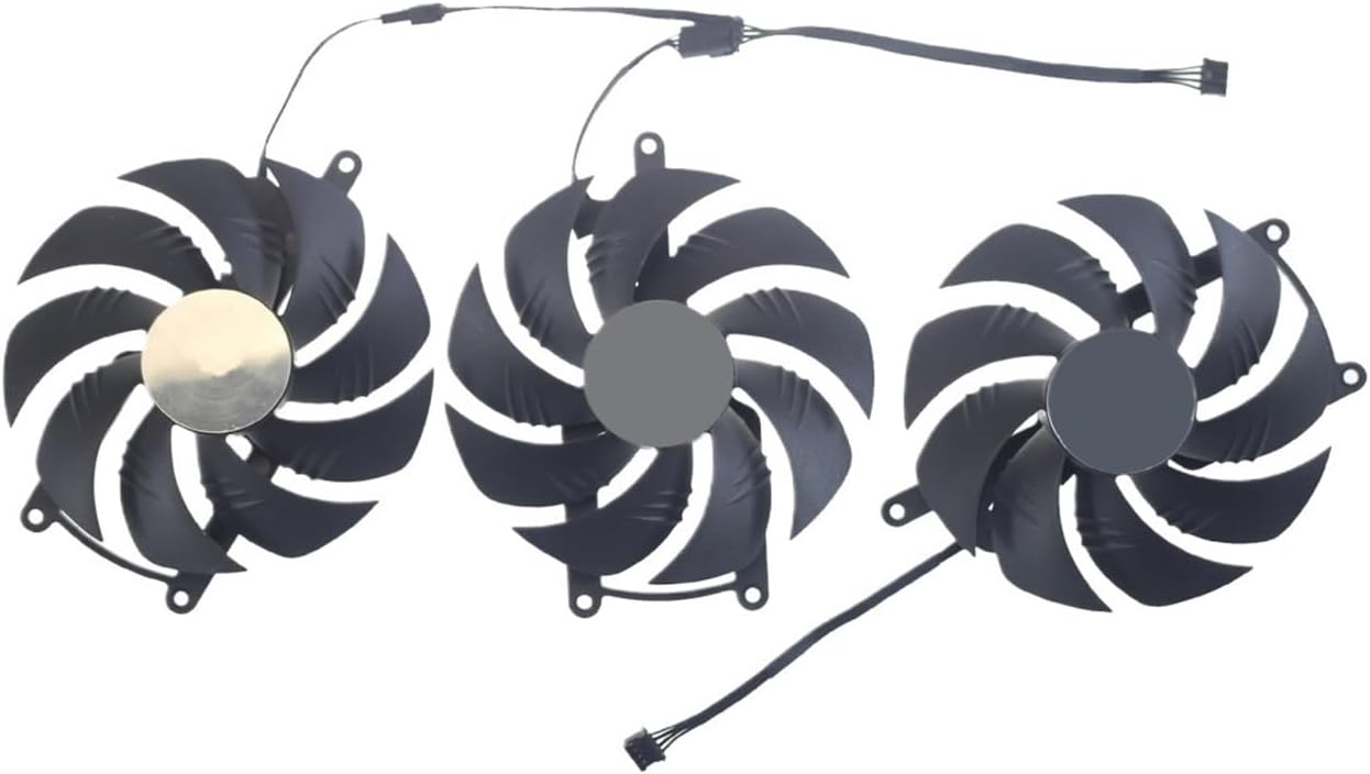 95MM PLD10020S12H DC12V 0.65A 4-Pin Graphics Card Radeon RX 7900 XTX GAMING(Middle fan)