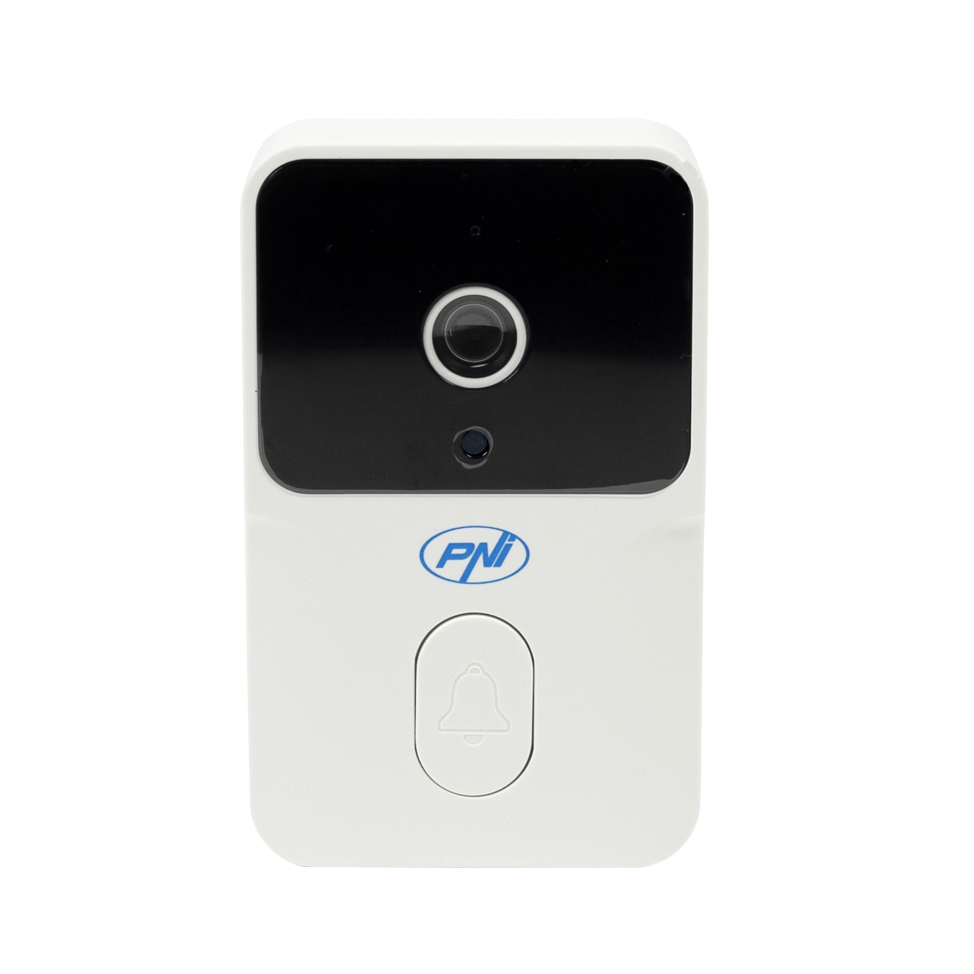 Timbre con Video PNI Safe House IDB12, WiFi, visión Nocturna, IP54, batería incorporada, Control con la aplicación Tuya