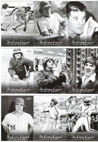 2012 Leaf Pete Rose The Living Legend Factory Sealed Box with 10 Packs and Authentic Pete Rose Autograph Card