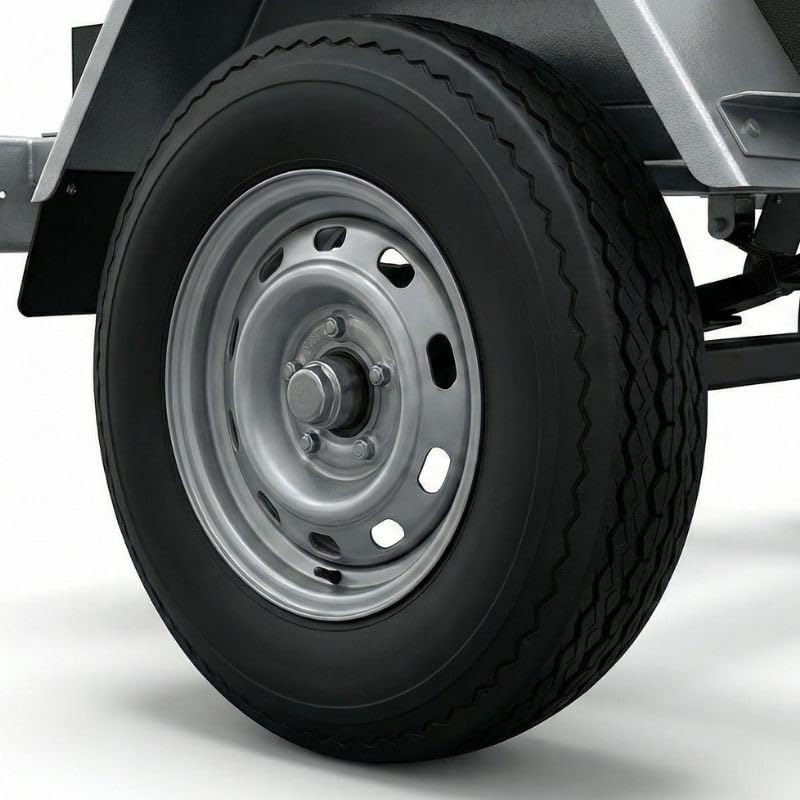 Pneu Remorque 480x8 8" 4 PLIS - 8 pouces - Indice Charge 62 (265 kg) - Indice Vitesse N (140 km/h) - Largeur 4,8 pouces
