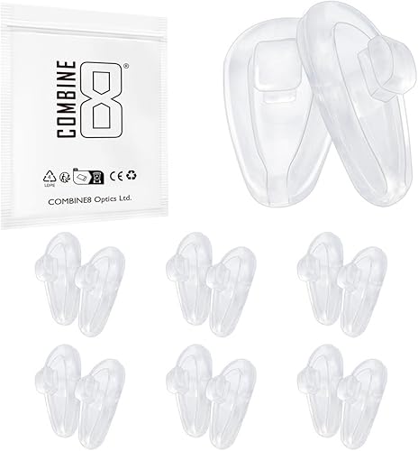 Miniatura 1 de Combine8 6 pares de almohadillas de nariz para gafas Oakley LizardGasserBarrelhouse OX3173Limit Switch
