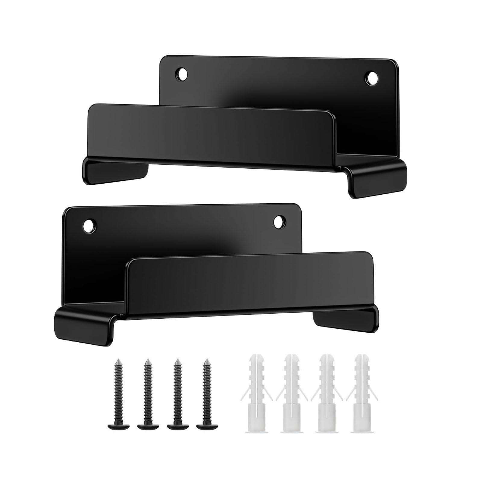 Qusinfc 2 Pack Heavy Duty Garage Hooks for Hanging Ladders Tools and Outdoor Equipment Wall Mounted Workshop Organization Hooks Folding Chair
