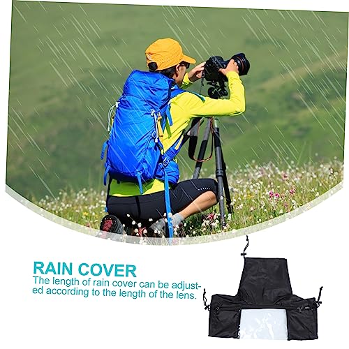 Funda de lluvia para cámara réflex impermeable para proteger de polvo en exterior 5