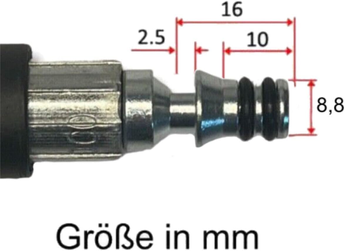 M&M Smartek wąż wysokociśnieniowy 30 m kompatybilny z Parkside, wzmocniony