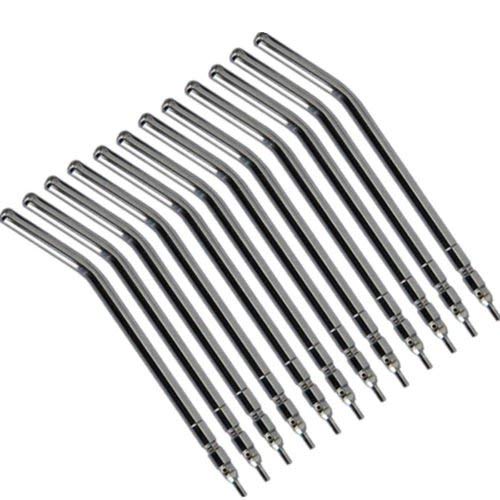 Aprodite 10 boquillas de acero inoxidable para triple jeringa de aire de 3 vías