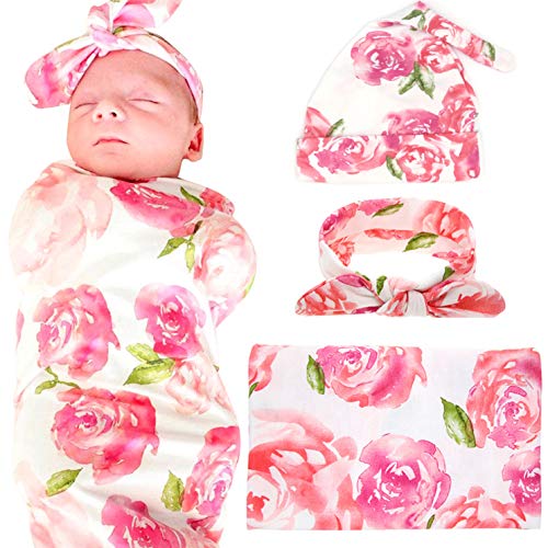 pink baby swaddle blanket