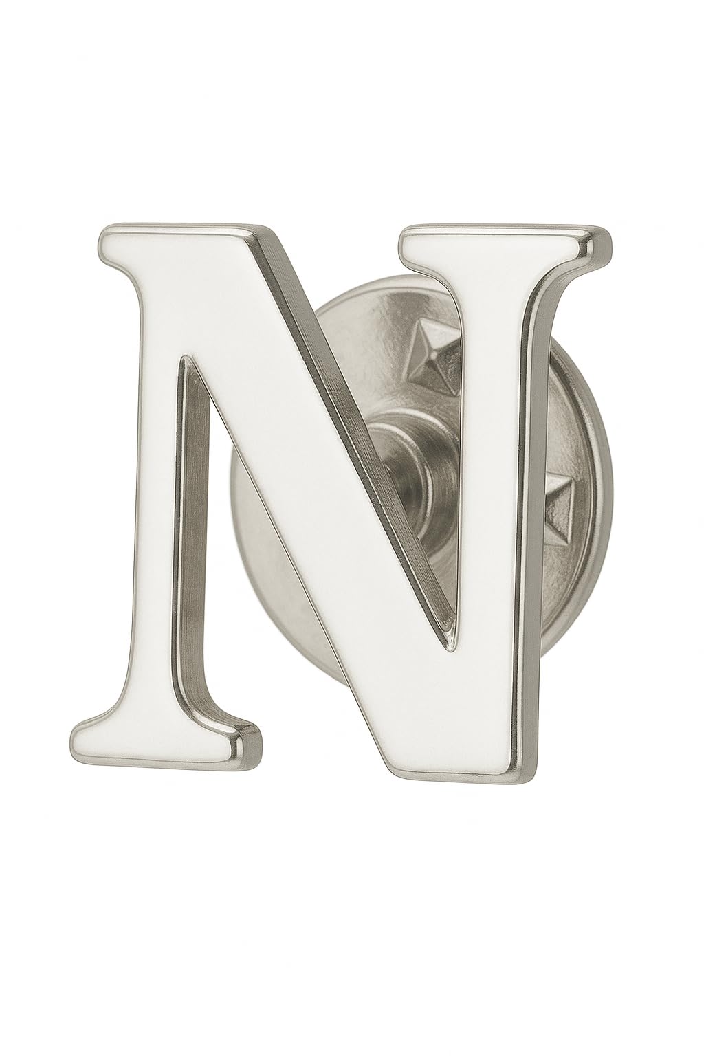calixto Letter “N” Lapel Pin – Premium Polished Silver Color Initial Pin Badge for Jackets, Hats & Bags – Elegant Alphabet Monogram Accessory for Men & Women – Personalized Gift for Him or Her-picture-15