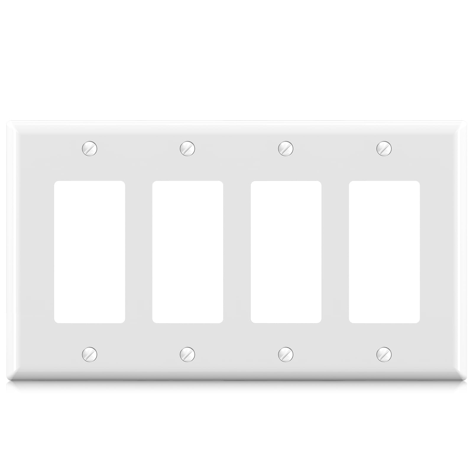 Decorative Wall Plates - Glossy Black (5 Pack) -16 Decorative Wall Plates - Glossy Black (5 Pack) -16