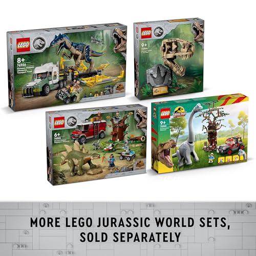 LEGO Jurassic World Baby Bumpy: Ankylosaurus Dinosaur Toy for Camp Cretaceous Fans and 7 Plus Year Old Kids, Creative Adventure Set for Independent Play, Gift for Boys and Girls 76962 LEGO Jurassic World Baby Bumpy: Ankylosaurus Dinosaur Toy for Camp Cretaceous Fans and 7 Plus Year Old Kids, Creative Adventure Set for Independent Play, Gift for Boys and Girls 76962