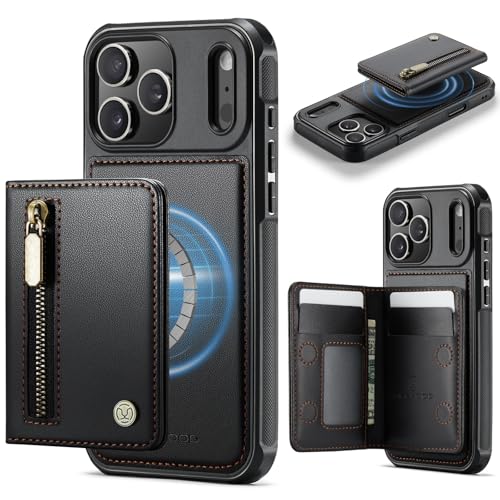 Coque portefeuille iPhone 14 Pro Max noire amovible pour ne plus perdre vos cartes