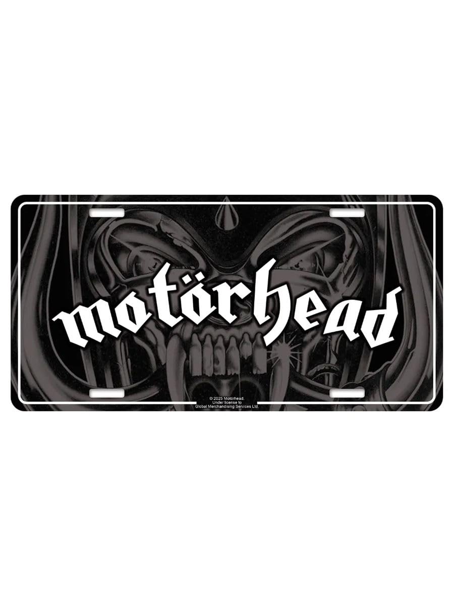 Razamataz Multicolour Motorhead Logo American Style Number Plate