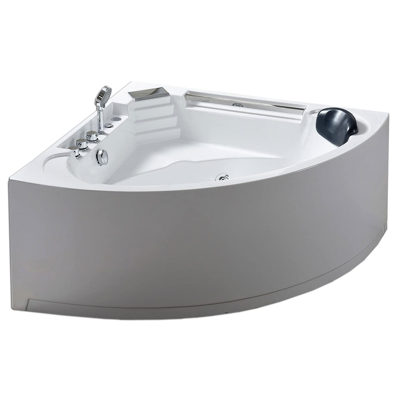 baignoire balnéo d'angle 135x135 cm