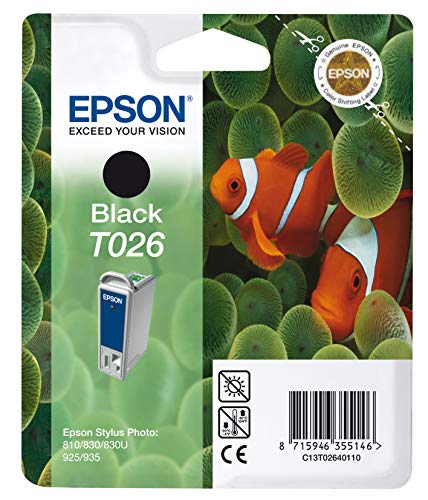 Epson cartucho inyeccion tinta ( color negro )