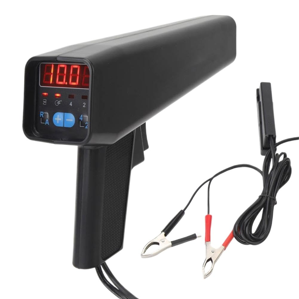 Eireneper Onecolor Digital Ignition Timing Light 12V Compatible With Car Motorcycle Marine