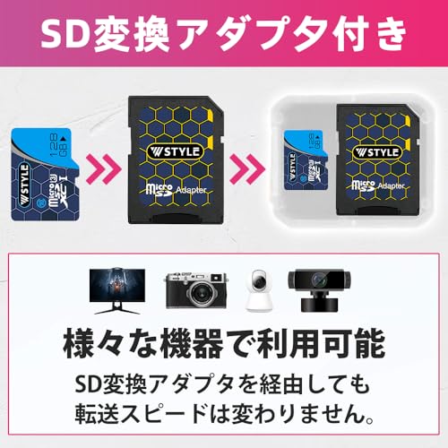 W STYLE microSDカード 128GB の商品画像 6