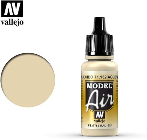 Miniatura 3 de Vallejo Aged FS37855 RAL1015 Pintura blanca