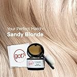 Got? Roots - Temporary Gray Hair Coverage and Thinning Hair Powder – Natural Looking Root Touch Up – Sweat Resistant, Washes Out - Sandy Blonde - 0.14 OZ Tub - Image 3