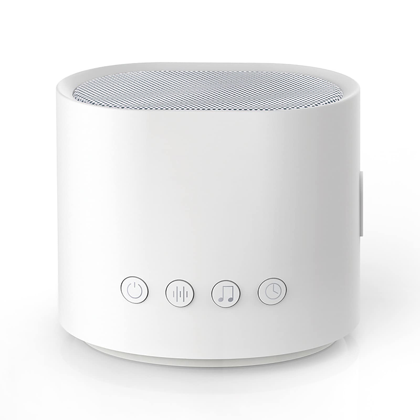 Macchina per Dormire con Rumore Bianco, con 26 Suoni rilassanti, Lampada da Comodino a LED con luminosità Regolabile e Cambio Colore, Ricaricabile Tramite USB Portatile