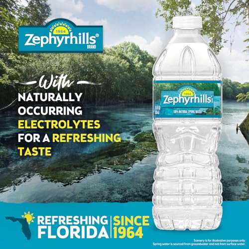 Image of Zephyr Hills, Water Spring, 16.9 Fl Oz, 12 Pack