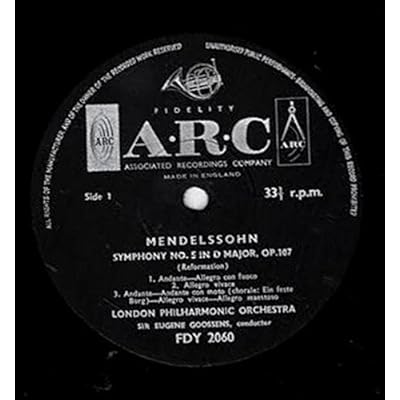 Symphony No. 5 In D Major, Op. 107 (Reformation) / Piano Concerto No. 1 In G Minor, Op. 25