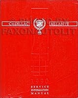 1990 Cadillac Allante Repair Shop Manual Original B00435JZ4U Book Cover