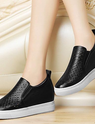ShangYi gyht Scarpe Donna Scarpe Basse D' ufficio/vestito/Casual/partito \u0026  festivitaet della custodia in plastica con zeppa Zeppe/Comfort di  nero/bianco, Black : Amazon.it: Sport e tempo libero