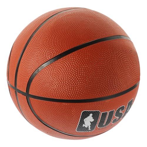 Ballon de basket taille 5 antidérapant caoutchouc entraînement intérieur extérieur ados