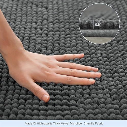 Tapis de salle de bain à absorption améliorée et séchage rapide - 7