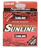 Sunline Super Natural Monofilament Fishing Line (Natural Clear, 12-Pounds/660-Yards)