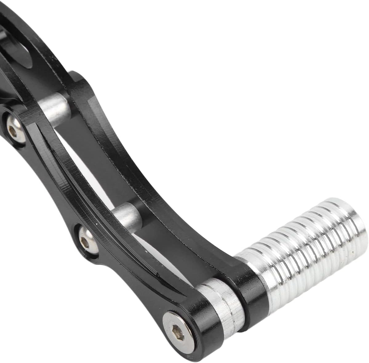 Akozon Kick Starter,Aluminum Alloy Kick Start Lever High Strength Kick Start Pedal Universal for Motorcycle Scooter Accessory (Black)